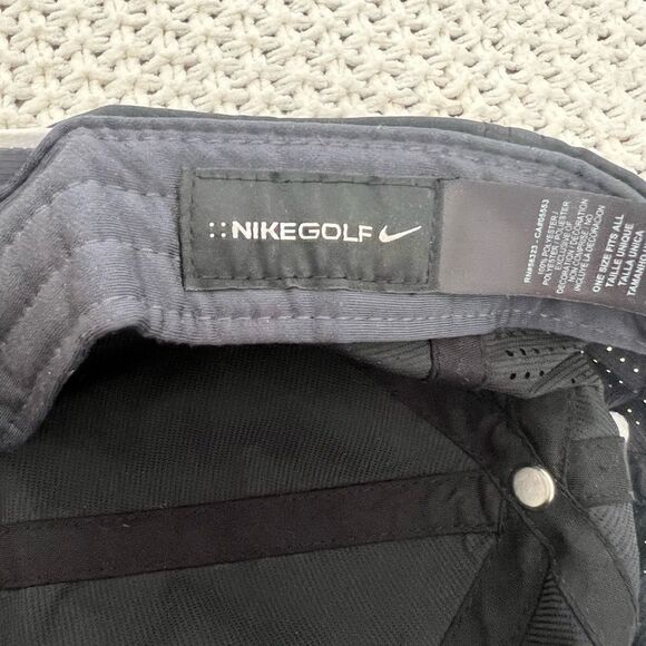 Nike black and white hat women’s cap sports - Picture 2 of 6